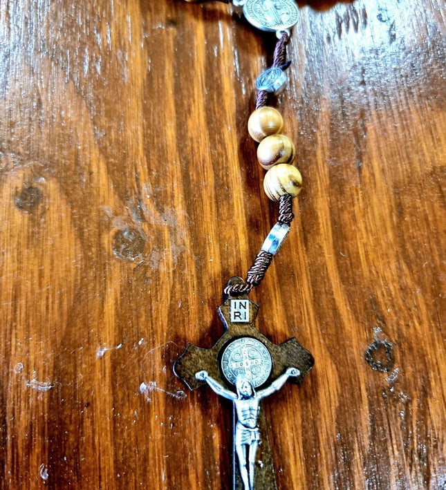 Vintage Catholic Rosary Necklace - Yatva