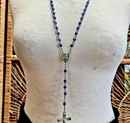 Vintage Catholic Rosary Necklace - Yatva