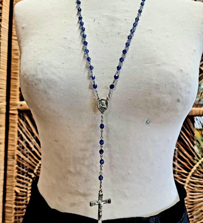 Vintage Catholic Rosary Necklace - Yatva