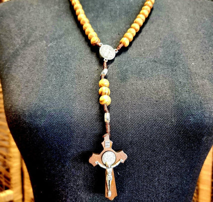 Vintage Catholic Rosary Necklace - Yatva