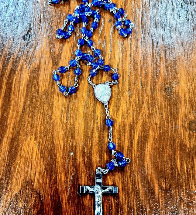 Vintage Catholic Rosary Necklace - Yatva