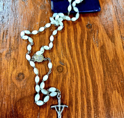Vintage Catholic Rosary Necklace - Yatva