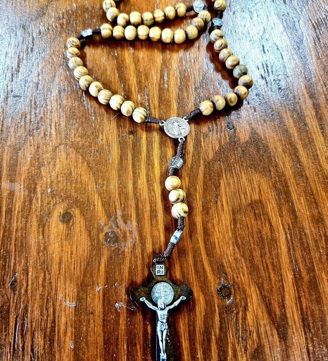 Vintage Catholic Rosary Necklace - Yatva