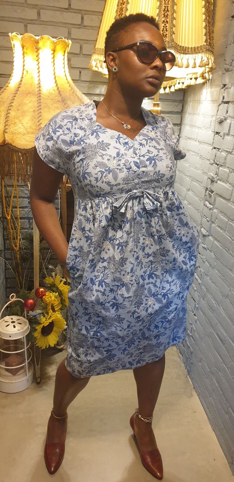 Vintage 80's Claire Laurent Dress