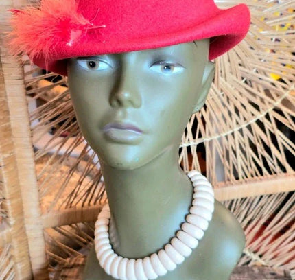 Vintage Cloche Wool Hat - Yatva