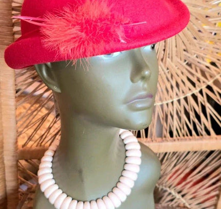 Vintage Cloche Wool Hat - Yatva