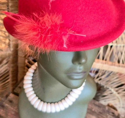 Vintage Cloche Wool Hat - Yatva