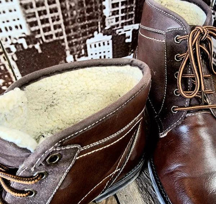 Vintage Clowse Leather Ankle Boots - Yatva