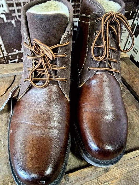 Vintage Clowse Leather Ankle Boots - Yatva