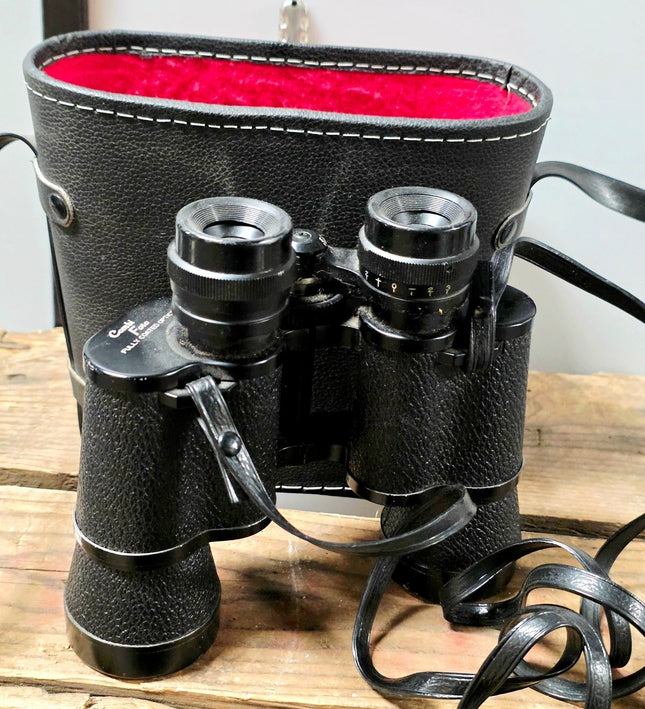 Vintage Combi Foto 8x40 Binoculars - Original Red Velvet Case - Yatva