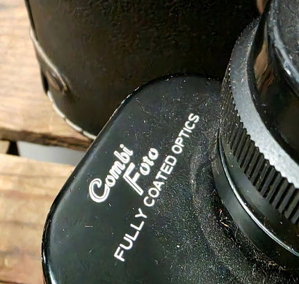 Vintage Combi Foto 8x40 Binoculars - Original Red Velvet Case - Yatva