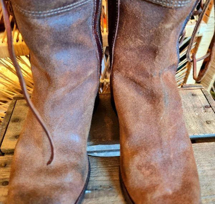 Vintage Continental Police Motorcycle Boots - Yatva