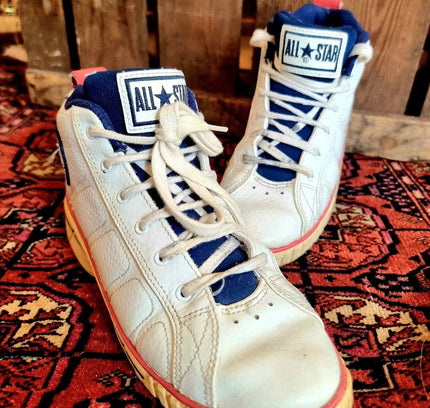 Vintage Converse All Stars Chuck Taylor Hi top Sneakers Trainers - Yatva