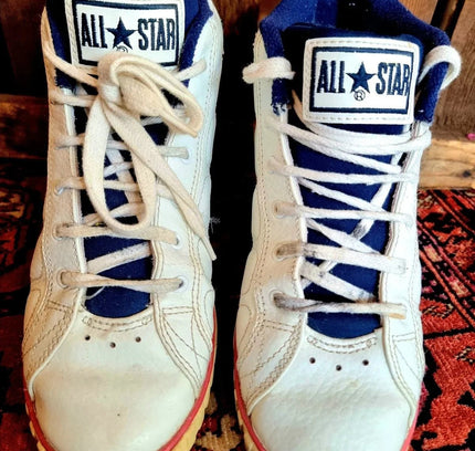 Vintage Converse All Stars Chuck Taylor Hi top Sneakers Trainers - Yatva