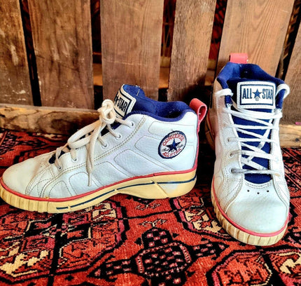 Vintage Converse All Stars Chuck Taylor Hi top Sneakers Trainers - Yatva