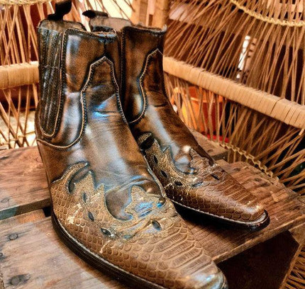 Vintage Coolman Cowboy Boots - Yatva