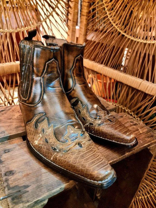 Vintage Coolman Cowboy Boots - Yatva