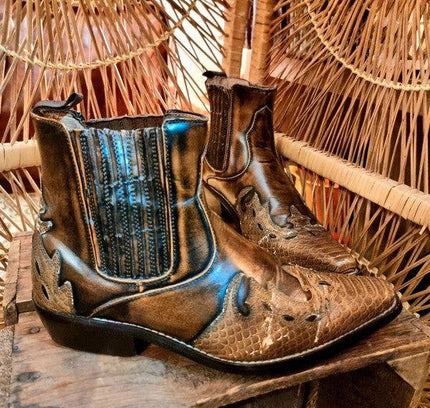 Vintage Coolman Cowboy Boots - Yatva