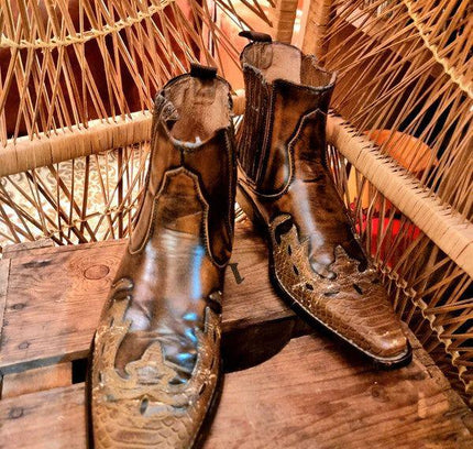 Vintage Coolman Cowboy Boots - Yatva