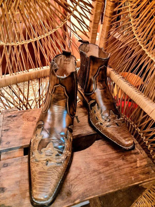 Vintage Coolman Cowboy Boots - Yatva