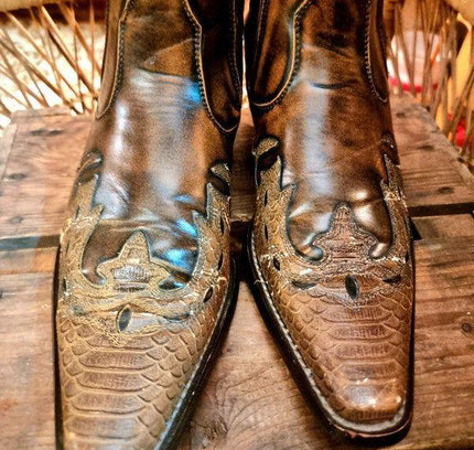 Vintage Coolman Cowboy Boots - Yatva