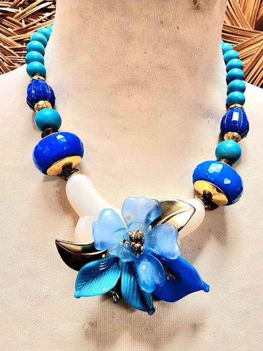 Vintage Costume Jewellery Necklace - Yatva