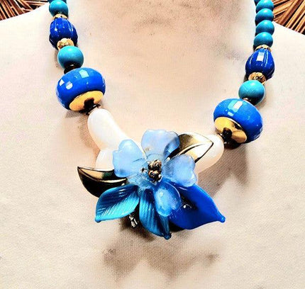 Vintage Costume Jewellery Necklace - Yatva