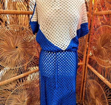 Vintage Crochet Glitter Dress - Yatva