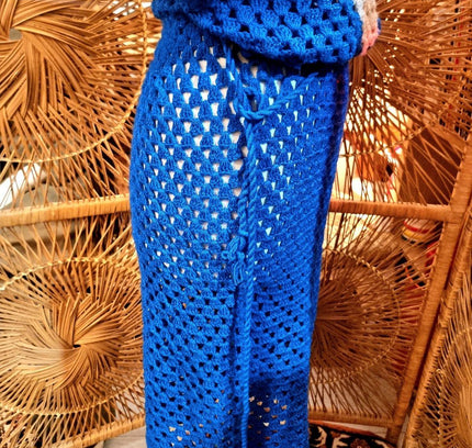 Vintage Crochet Glitter Dress - Yatva