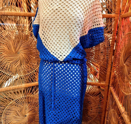 Vintage Crochet Glitter Dress - Yatva