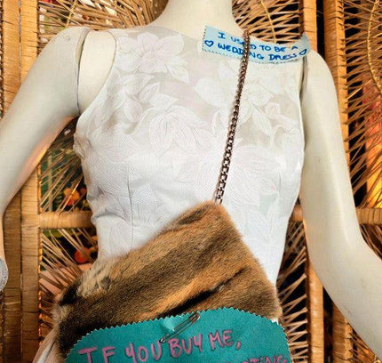 Vintage Custom Fur Handbag - Yatva