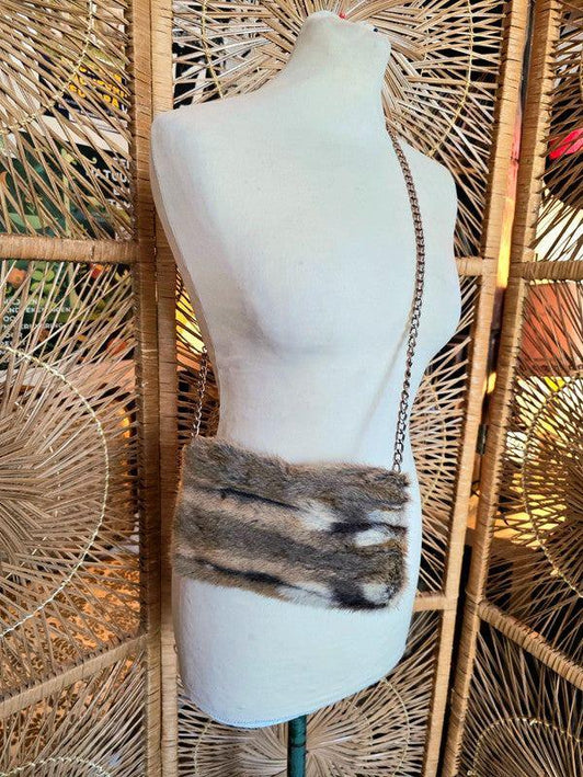 Vintage Custom Fur Handbag - Yatva