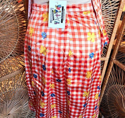 Vintage Customised 70's Flower Power 2 - Piece Suit - Yatva