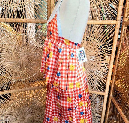 Vintage Customised 70's Flower Power 2 - Piece Suit - Yatva