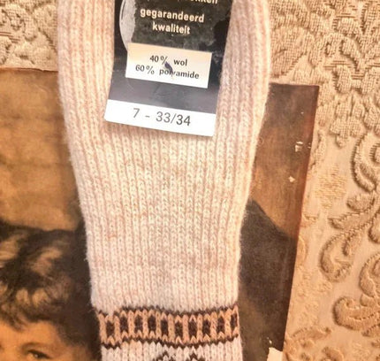Vintage Deadstock 70's / 80's Knee length Sock - Yatva