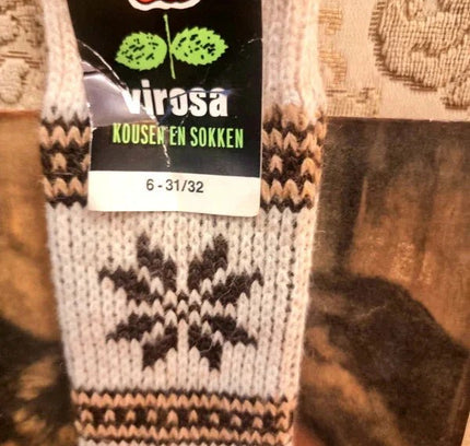 Vintage Deadstock 70's / 80's Knee length Sock - Yatva