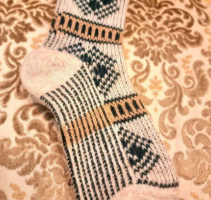 Vintage Deadstock 70's / 80's Knee length Sock - Yatva