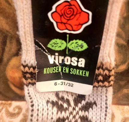 Vintage Deadstock 70's / 80's Knee length Sock - Yatva