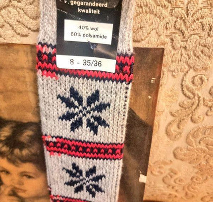 Vintage Deadstock 70's / 80's Knee Length Sock - Yatva