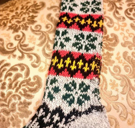 Vintage Deadstock 70's / 80's Knee length Sock - Yatva