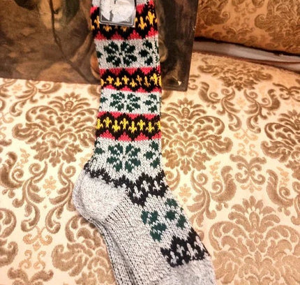 Vintage Deadstock 70's / 80's Knee length Sock - Yatva
