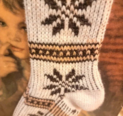 Vintage Deadstock 70's / 80's Knee length Sock - Yatva