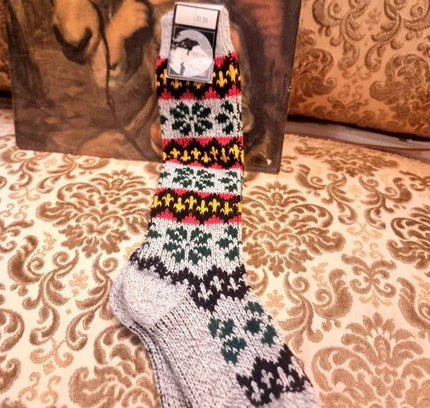 Vintage Deadstock 70's / 80's Knee length Sock - Yatva