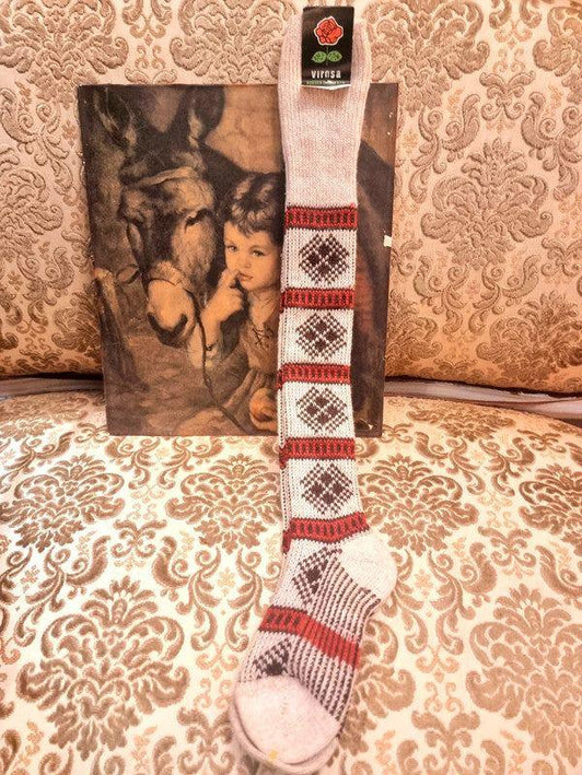 Vintage Deadstock 70's / 80's Knee Length Socks - Yatva