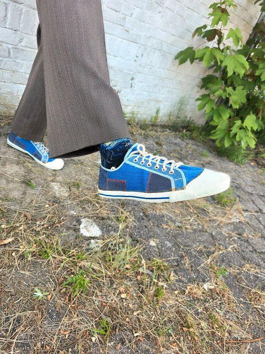 Vintage Deadstock 70's Brand New Denim Trainers - Yatva