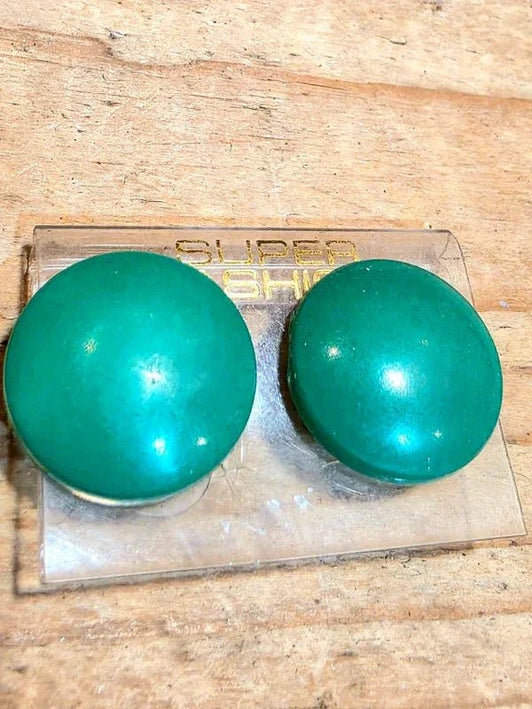 Vintage Deadstock 80s Brand New Clip - On Earrings - Yatva