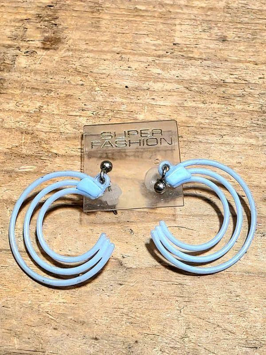 Vintage Deadstock 80s Brand New Pierced Earrings - Yatva