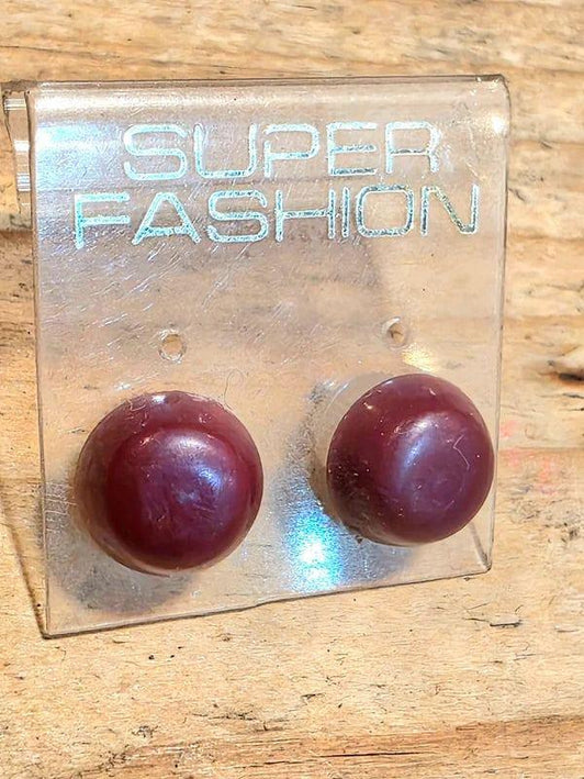 Vintage Deadstock 80s Brand New Pierced Earrings - Yatva