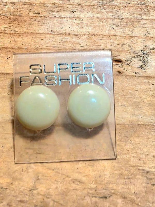Vintage Deadstock 80s Brand New Pierced Earrings - Yatva