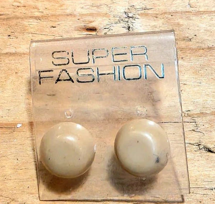 Vintage Deadstock 80s Brand New Pierced Earrings - Yatva